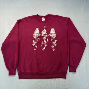 Vintage Morning Sun Every Birdie Welcome Crewneck Sweatshirt